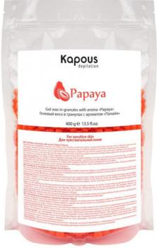 Гелевый воск в гранулах с ароматом Папайя (Kapous)