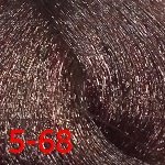 Крем краска с витамином С, кашемиром и алоэ вера Crema Colorante Vit C (100 мл) (КД19286, 5/68, светло-коричневый шоколадно-красный, 100 мл, Базовые оттенки)