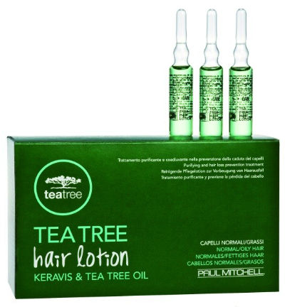 Регенерирующие ампулы против выпадения волос для всех типов волос Tea Tree Hair Lotion