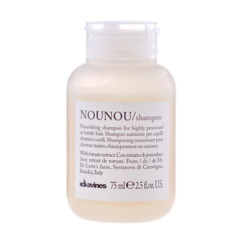 Питательный шампунь для уплотнения волос Nounou shampoo (75 мл) (Davines)