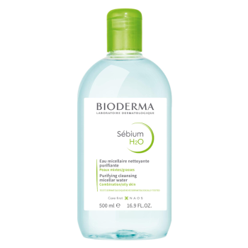Средство для снятия макияжа и очищения кожи Себиум Н2О (Bioderma)
