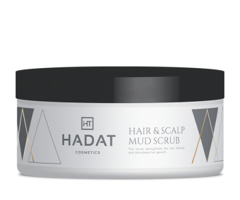 Очищающий скраб с морской солью для волос и кожи головы Hair&Scalp Mud Scrub (Hadat)