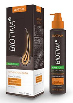 Тоник против выпадения волос с биотином Biotina (Kativa)