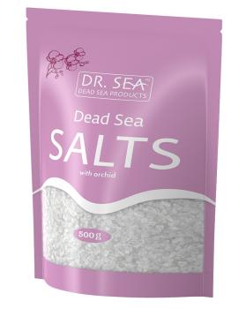 Соль Мертвого моря с экстрактом орхидеи (500 г) (Dr. Sea)
